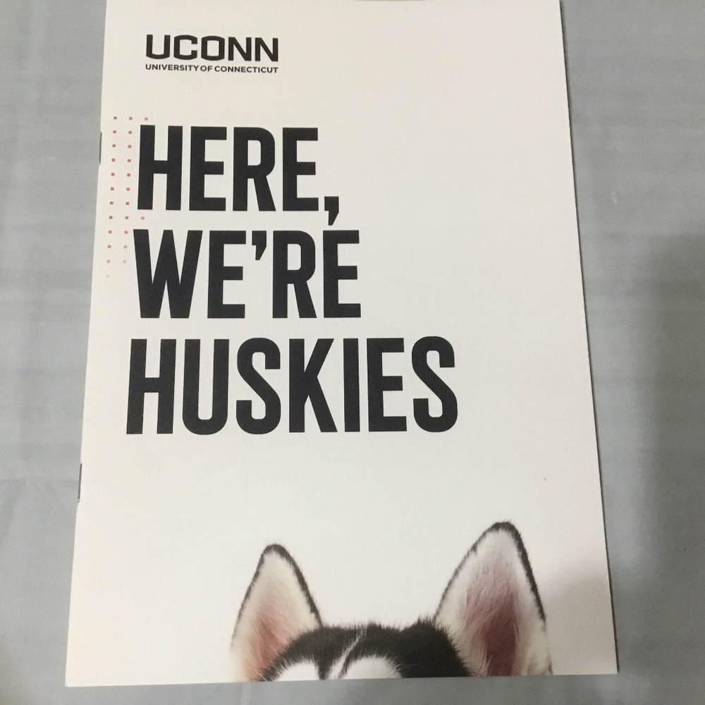 UCONN 2025 Brochure and Huskie Cut-Out - Picture 3 of 5